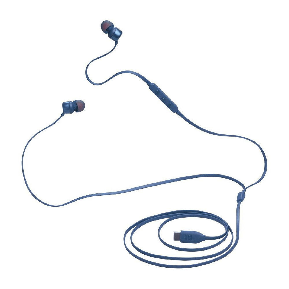 Audífonos Alámbricos JBL Tune 310C USB-C (Azul) - Móvil
