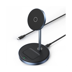 Base de Carga UGreen 2-in-1 Wireless Charger - Negro