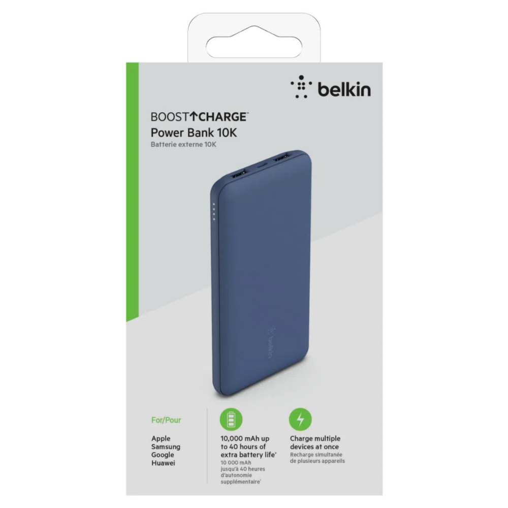 Bateria Belkin Boost Charge Power Bank 10K - Azul