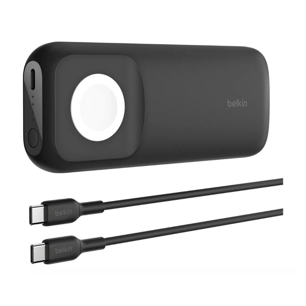 Bateria Belkin BoostCharge Pro 10000mAh (Apple Watch y Celular) - Negro