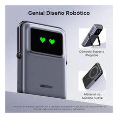 Bateria UGreen UNO Magnetic Wireless Power Bank 20w 10000mAh - Negro