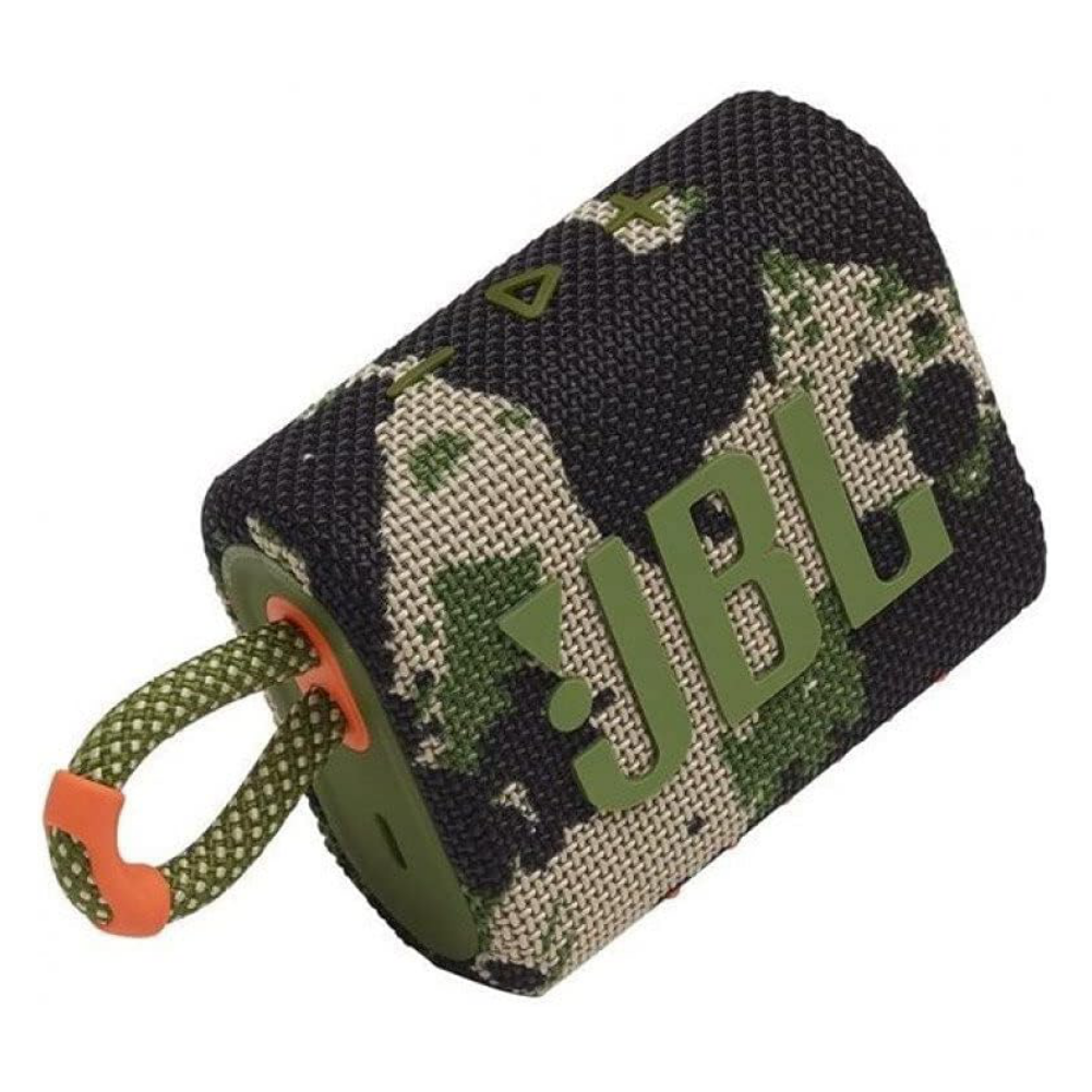 Bocina Bluetooth JBL GO3 - Camuflaje Verde