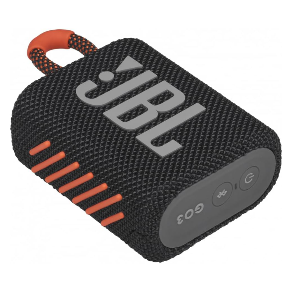 Bocina Inalambrica JBL GO 3 - Negro/Naranja