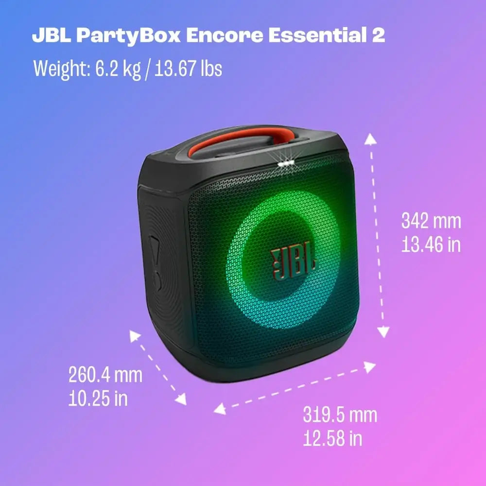 Bocina Inalámbrica JBL PARTYBOX ENCORE ESSENTIAL 2