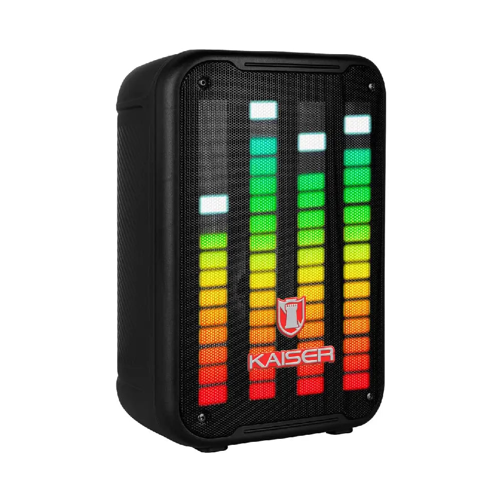 Bocina Inalámbrica Kaiser MSA-0108 con Microfono - Negro