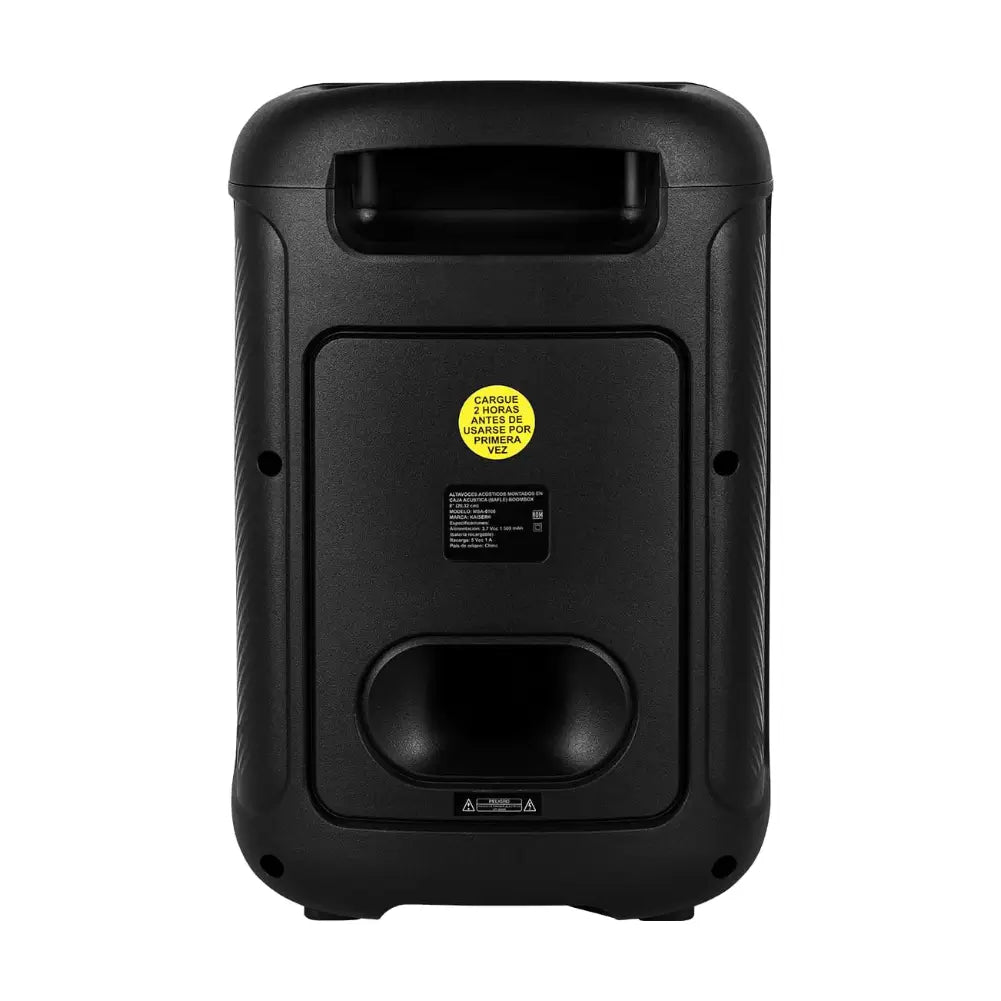 Bocina Inalámbrica Kaiser MSA-0108 con Microfono - Negro