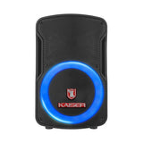 Bocina Inalámbrica Kaiser MSA-7908 con Microfono - Negro