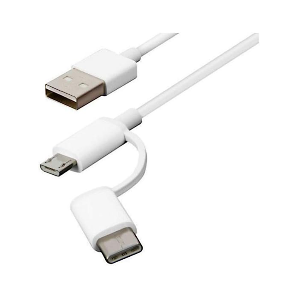 Cable Xiaomi Mi 2 in 1 USB Cable (Micro USB a Tipo C) - 1m