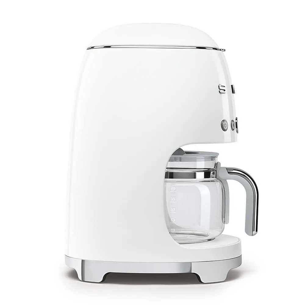 Cafetrera SMEG Drip Coffee Machine - Blanco