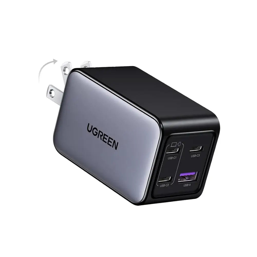 Cargador UGreen Nexode 65w Desktop Charger (2 USB-C 2 USB-A) - Gris
