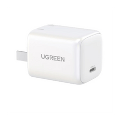 Cargador UGreen Nexode USB-C PD GaN Fast Charger 30w (USB-C) - Blanco