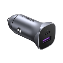 Cargador para Carro UGreen Dual Port Fast Car Charger 30w - Negro