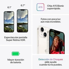 Celular Apple iPhone 14 128Gb - Negro (ESIM) (Grado A)