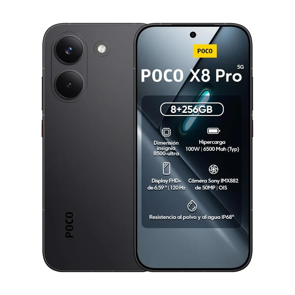 Celular Poco X8 Pro 8+256Gb - Negro