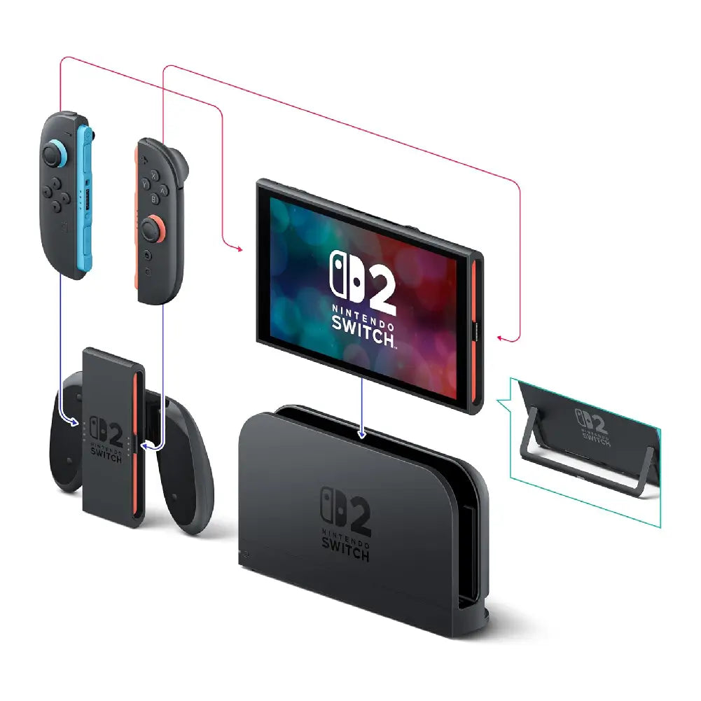 Consola Nintendo Switch 2 (Neon) - Mario Kart World Digital