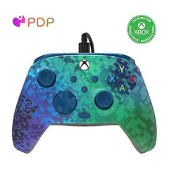 Control Alámbrico PDP Rematch Advanced Wired Controller (Glitch Green) - XBOX / PC