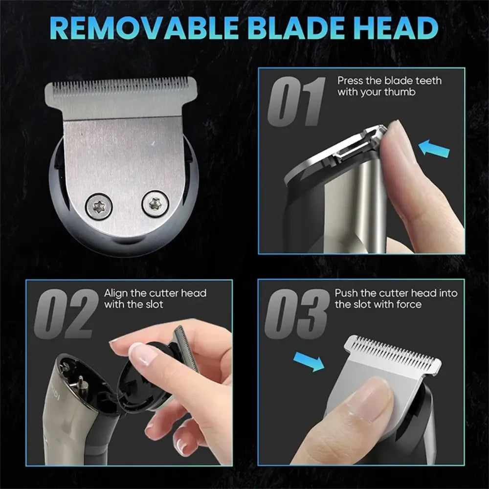Cortadora de Cabello Bomidi L2 - Negro