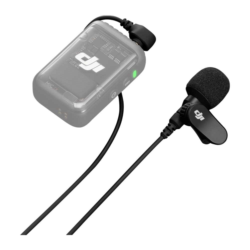 Microfono Alámbrico DJI Lavalier Mic 3.5mm - Negro