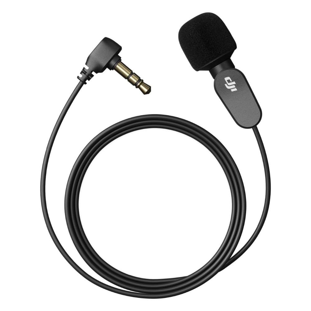 Microfono Alámbrico DJI Lavalier Mic 3.5mm - Negro