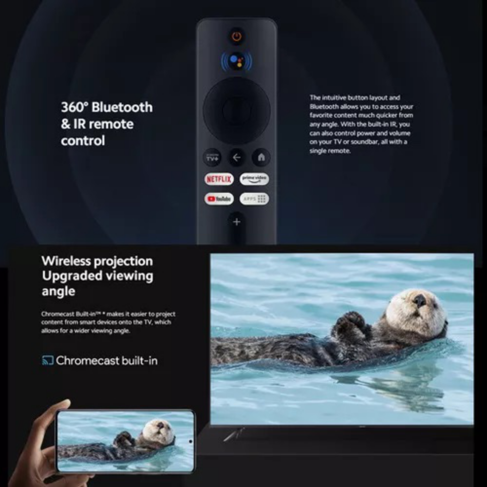 Dispositivo Streaming Xiaomi TV Box S 4k 2a Gen - Negro