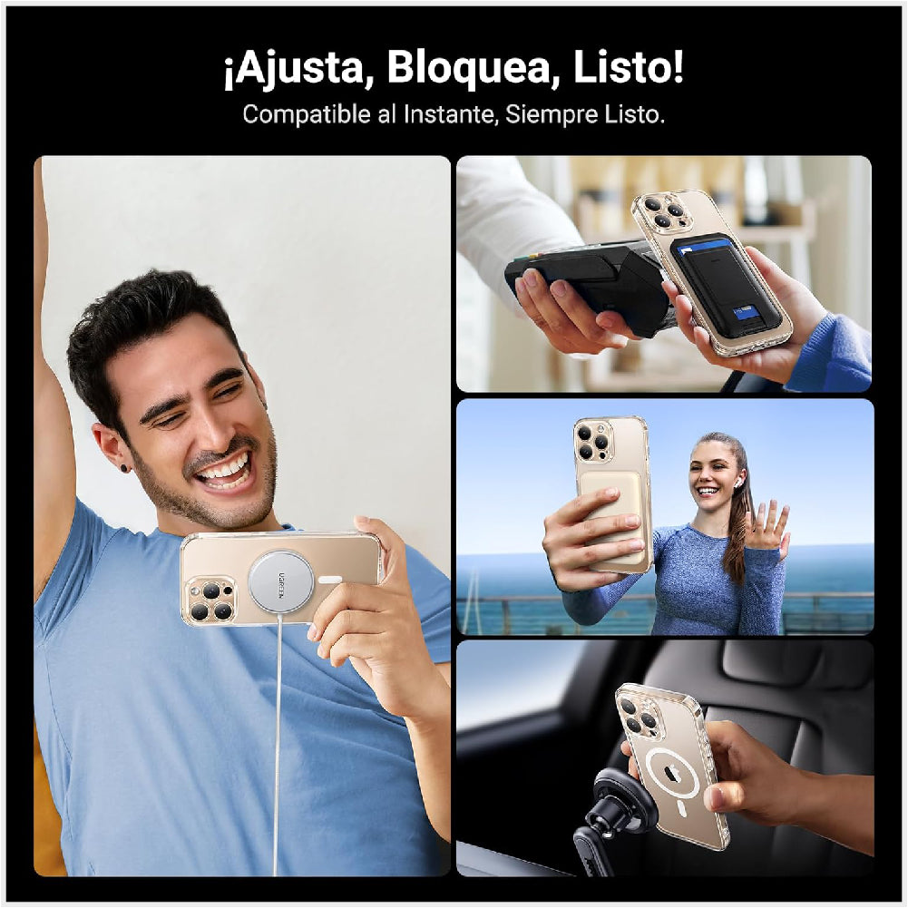 Funda Protectora UGreen Classy Clear Magnetic Protective Case (iPhone 16 Pro Max) - Transparente