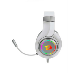 Audífonos Alámbricos Gamer Redragon Hylas Gaming Headset (Blanco) - XBOX One / PlayStation 4 / Nintendo Switch / PC / Móvil