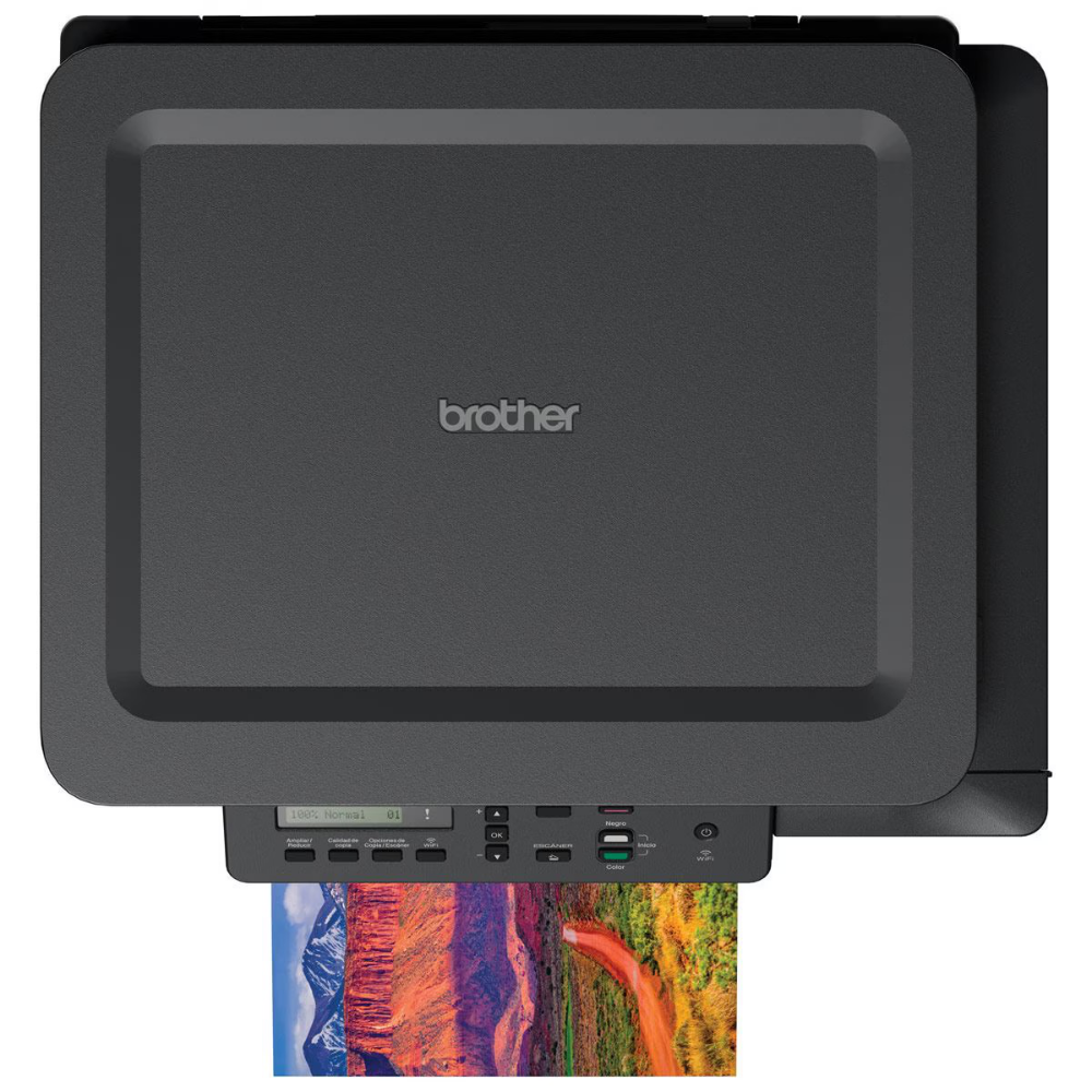 Impresora Brother InkBenefit Tank DCP-T520W - Negro