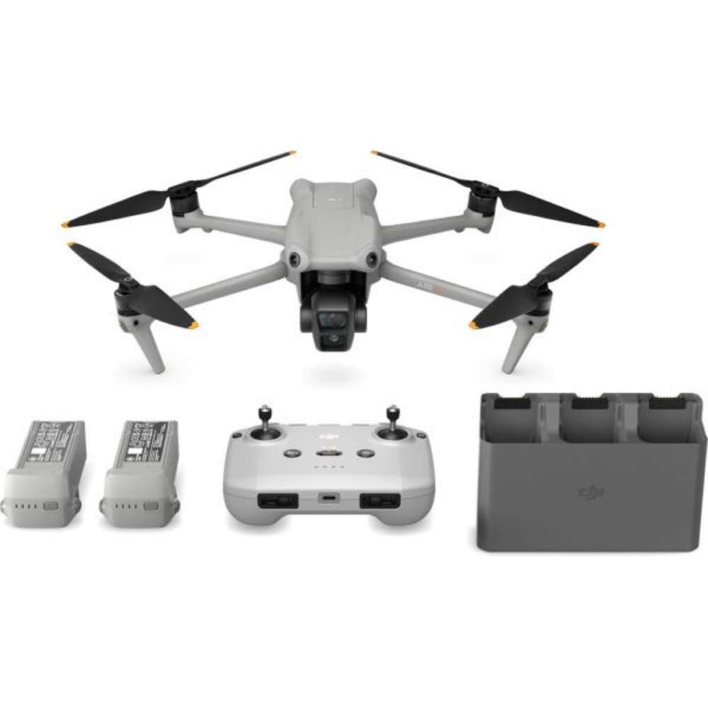 Kit Dron DJI Air 3 Fly More Combo (DJI RC-N2) - Gris