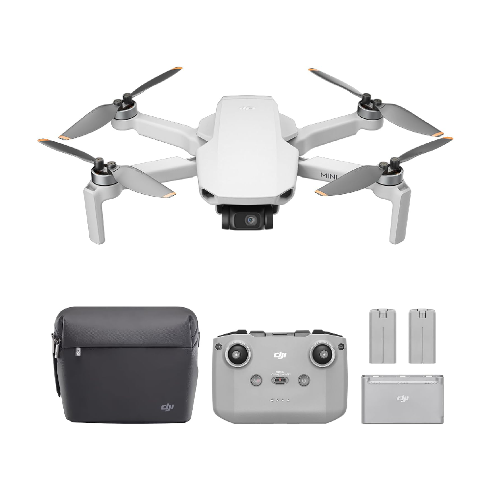 Kit Dron DJI Mini 4K Fly More Combo - Gris