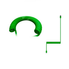 Kit de Teclas Razer PBT Keycap + Coiled Cable Upgrade Set (Ingles) - Verde