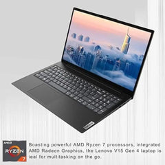 Laptop Lenovo V15 G3 12+512GB SSD - Negro