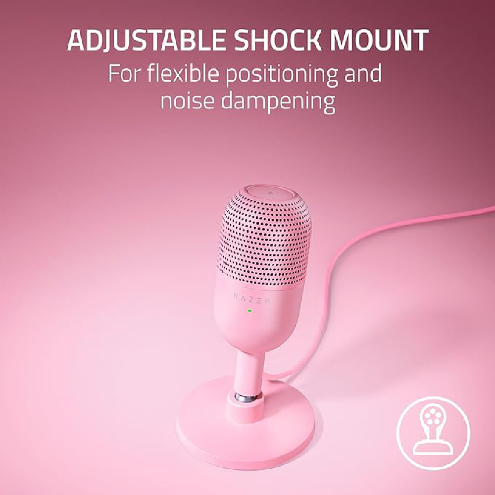 Microfono Computadora Rosa Microfono Alámbrico Razer Seiren Mini V3 - Rosa – iMports77