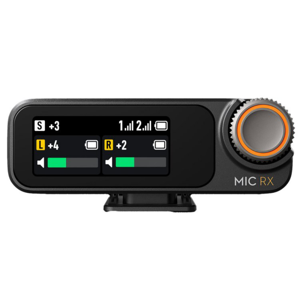 Microfono DJI Mic 2 (1 TX + 1 RX) - Negro