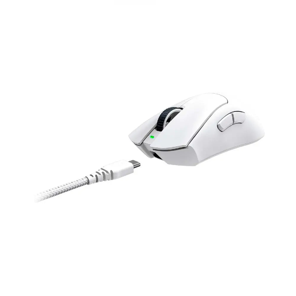 Mouse Gamer Inalámbrico Razer Deathadder v3 Pro - Blanco