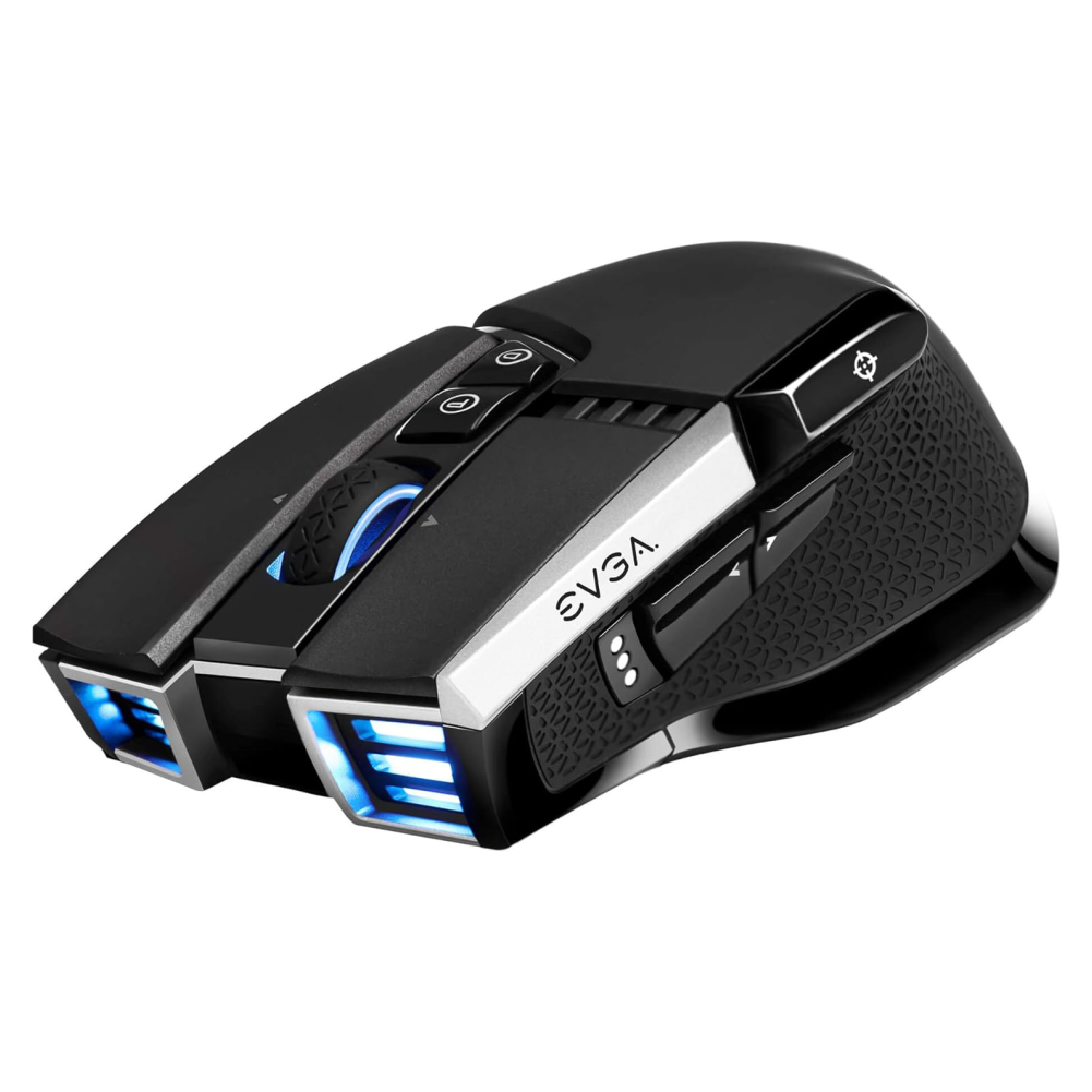 Mouse Gamer Inalámbrico EVGA X20 - Negro/Azul