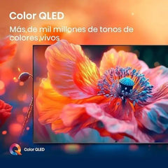 Pantalla Hisense 50" VIDAA QLED 4K 50QD6QV - Negro
