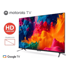 Pantalla Motorola 32" Google TV HD - Negro