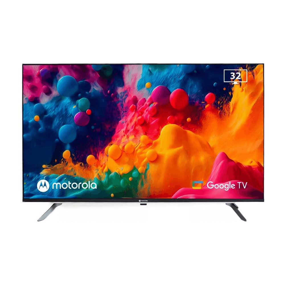 Pantalla Motorola 32" Google TV HD - Negro