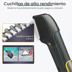 Rasuradora Eléctrica Bomidi Afeitadora de Vello Corporal HT1 - Negro