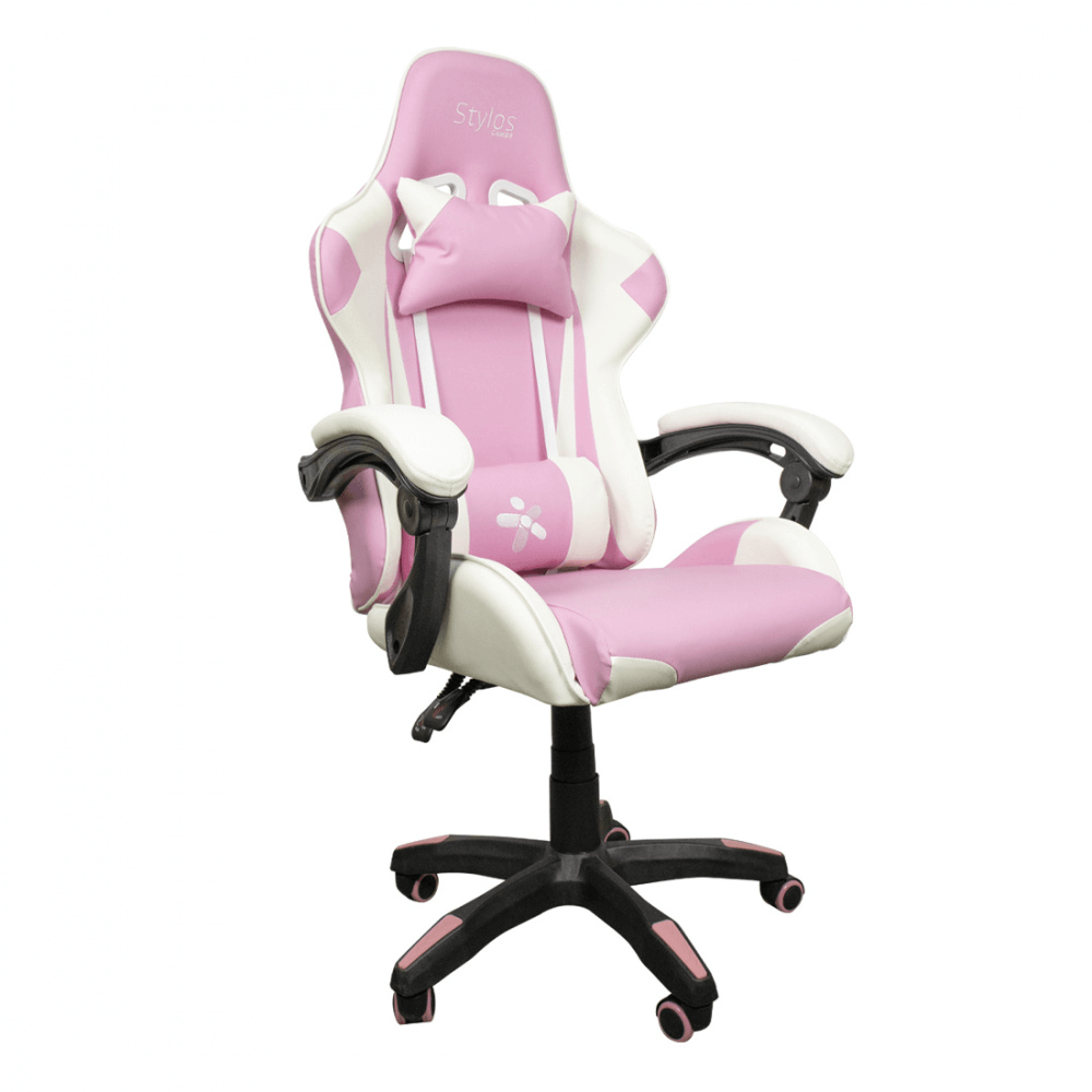 Silla Gamer Stylos Tech - Rosa