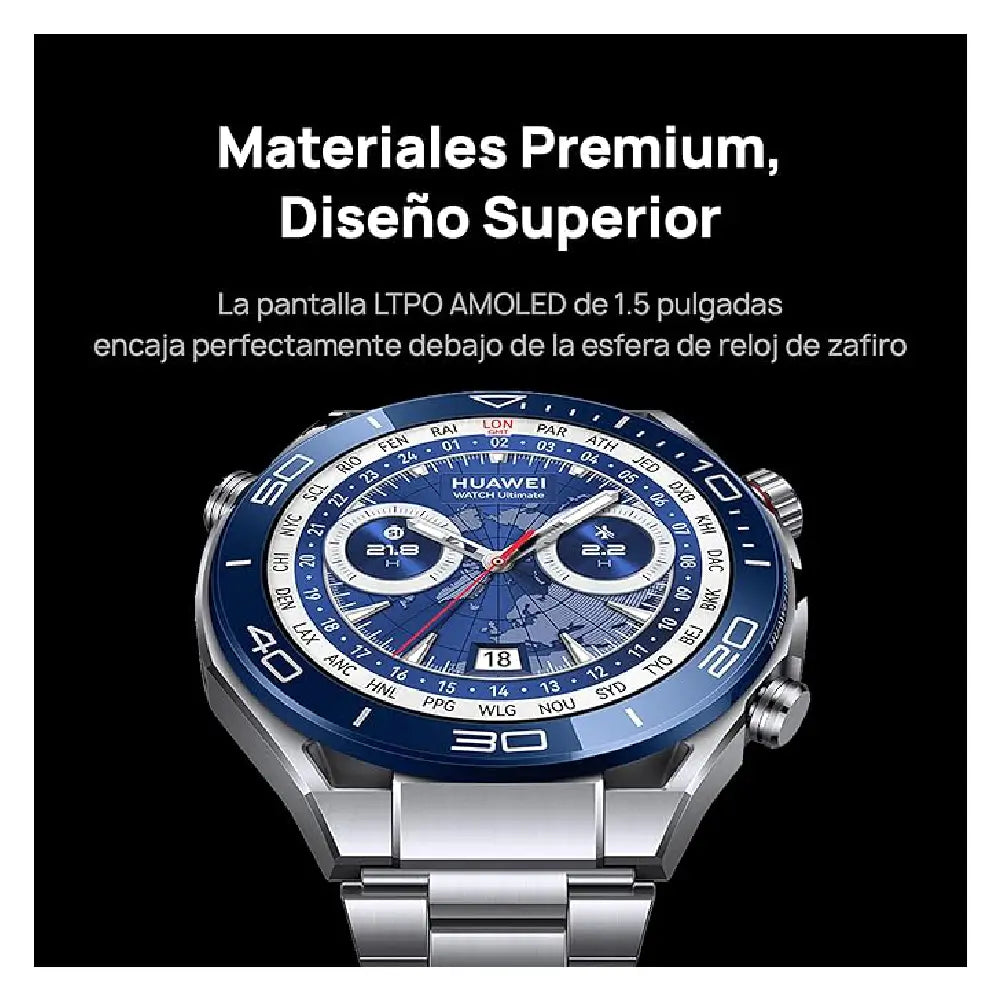 Smart Watch Huawei Watch Ultimate - Plata