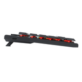 Teclado Gamer Alámbrico Redragon Horus TKL Wired RGB Mechanical Keyboard  - Negro