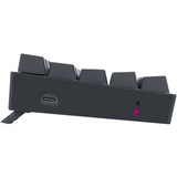Teclado Gamer Alámbrico Redragon DragonBorn Wired 61 Key Mechanical Keyboard Dust-Proof Brown Key (Español) - Negro