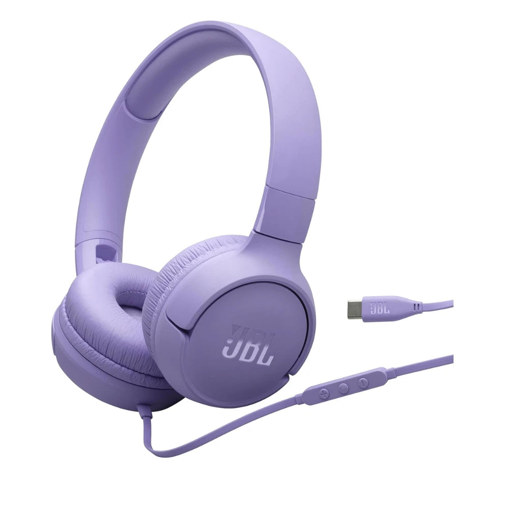 Audífonos Alambricos JBL Tune 520C USB-C - Morado