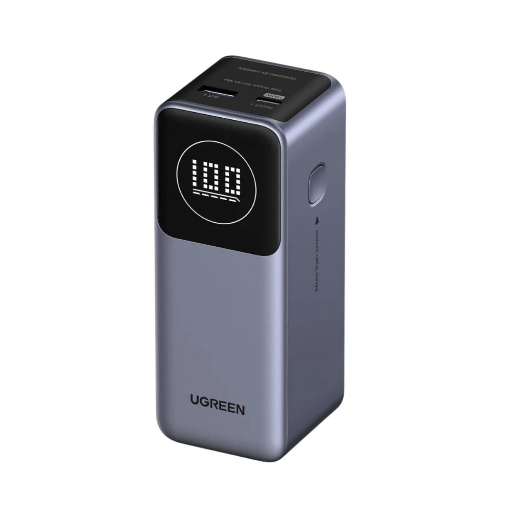 Batería Portátil Ugreen Nexode 12000mAh 100W Fast Charging - Negro