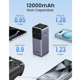 Batería Portátil Ugreen Nexode 12000mAh 100W Fast Charging - Negro