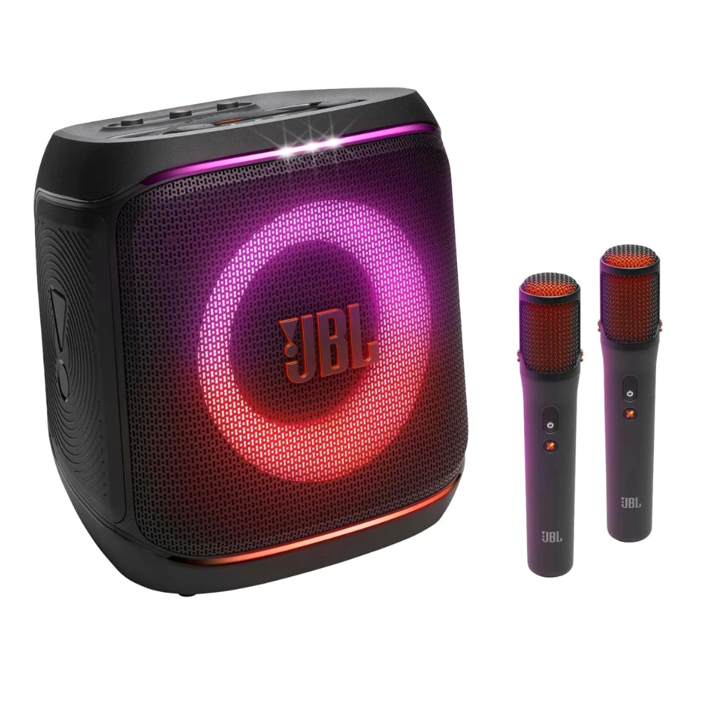 Bocina Inalámbrica JBL PartyBox Encore 2 Plus con Micrófonos - Negro