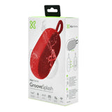 Bocina Inalámbrica Klip Xtreme Groove Splash KBS-030 - Rojo