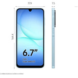 Celular Samsung Galaxy A17 4+128GB - Azul