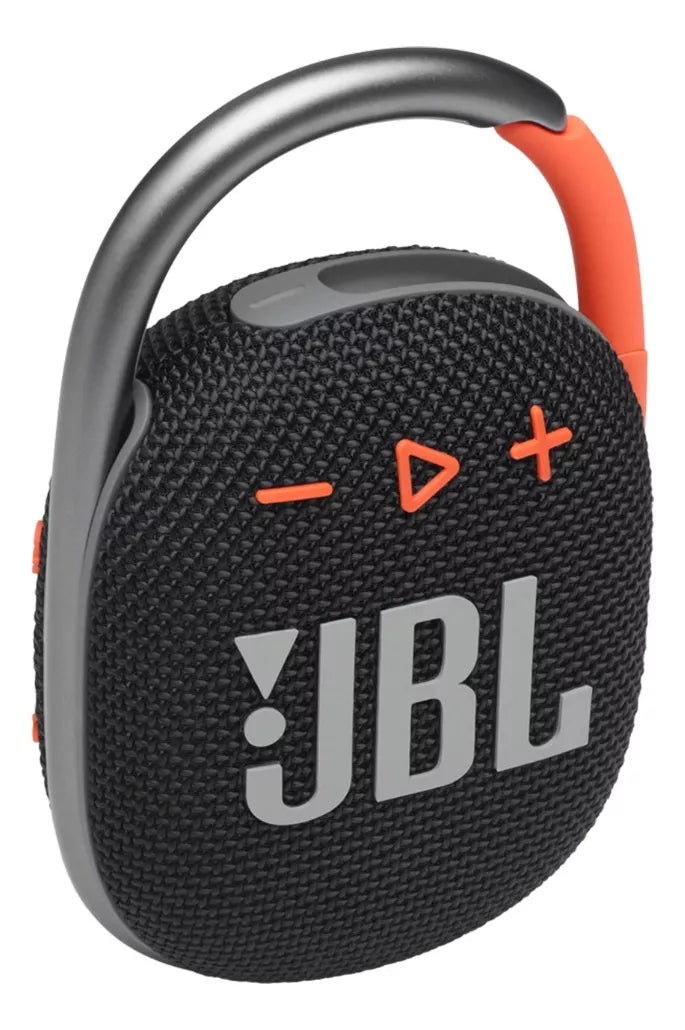 Bocina Inalámbrica JBL Clip 4 - Negro/Naranja